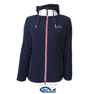 Damen Fleece-Jacke Windstopp Rgen navy